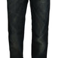 Chic Mid Waist Straight Denim for Sophisticated Style