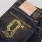 Chic Low Waist Flared Denim Jeans