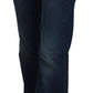 Chic Flared Low Waist Denim Jeans