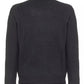 Diamond Embroidered Turtleneck Sweater