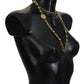 Elegant Gold-Plated Gemstone Necklace