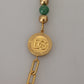 Elegant Gold-Plated Gemstone Necklace