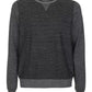 Anthracite Crewneck Viscose Blend Sweater