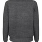 Anthracite Crewneck Viscose Blend Sweater