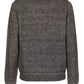 Anthracite Grey Crew Neck Cotton Blend Sweater