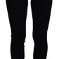 Elegant High Waist Virgin Wool Leggings