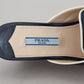 Royal Blue Chic Wedge Sandals