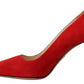 Red Suede Heels - Elegance Meets Comfort