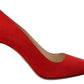 Red Suede Heels - Elegance Meets Comfort