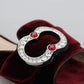 Elegant Bordeaux Velvet Flats