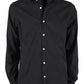 Elegant Black Cotton Blend Men's Shirt
