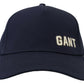 Blue Cotton Logo Print Baseball Cap Casual Hat