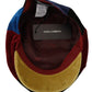 Elegant Multicolor Cotton Newsboy Cap