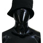 Black Nylon Women Bucket Cap Hat