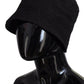 Black Nylon Women Bucket Cap Hat