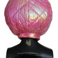 Elegant Pink Puffer Windproof Hat