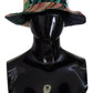 Multicolor Patchwork Bucket Fedora Cap
