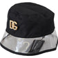 Elegant Black Bucket Cap