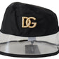 Elegant Black Bucket Cap