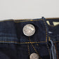 Elegant Regular Denim Blue Washed Jeans