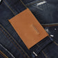 Elegant Regular Denim Blue Washed Jeans