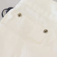 Elegant Ivory Straight-Fit Denim Jeans
