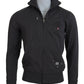 Elegant Dark Gray Full Zip Sweater