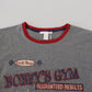 Elegant Long Sleeve Crew Tee in White