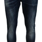Elegant Slim Fit Italian Denim Jeans