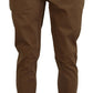 Tapered Brown Denim Treasure