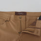 Tapered Brown Denim Treasure