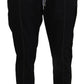 Elegant Tapered Black Trousers for Men