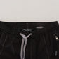 Elegant Tapered Black Trousers for Men