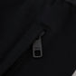 Sleek Black Cotton Blend Joggers