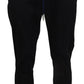 Elegant Tapered Black Trousers
