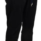 Elegant Tapered Black Trousers