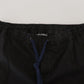 Elegant Tapered Black Trousers
