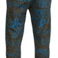 Elegant Gray Cotton Jogger Pants
