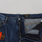 Chic Patchwork Cargo Denim Jeans