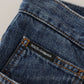Chic Patchwork Cargo Denim Jeans