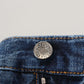 Chic Patchwork Cargo Denim Jeans