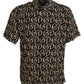 Elegant Multicolor Viscose Short Sleeve Shirt