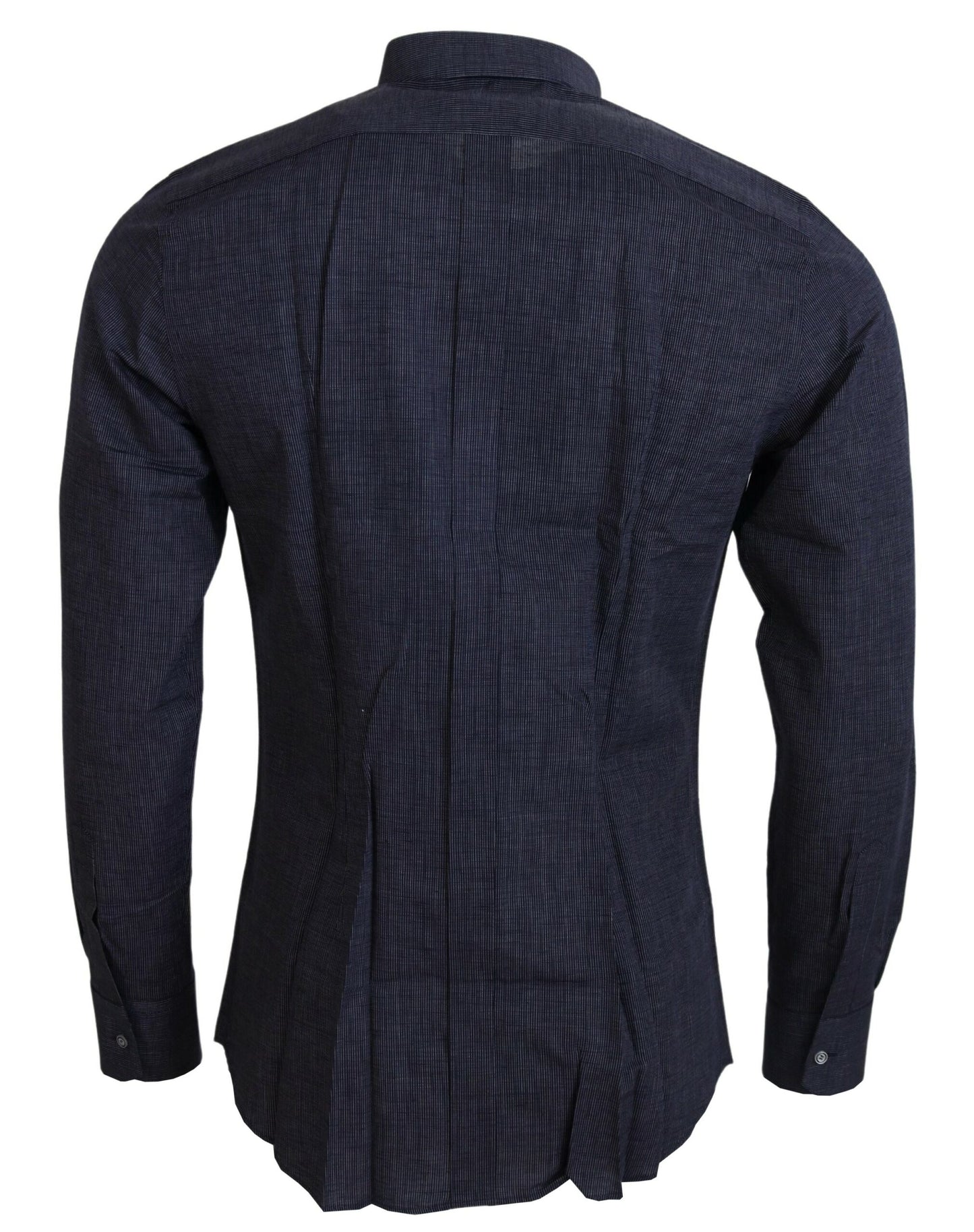 Elegant Striped Linen-Cotton Shirt