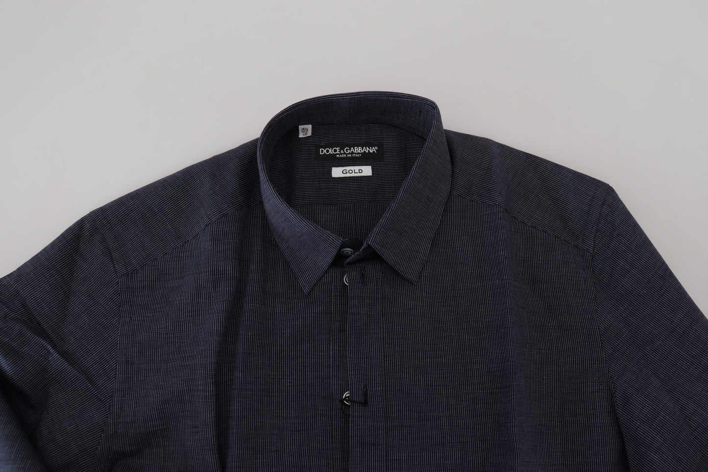 Elegant Striped Linen-Cotton Shirt