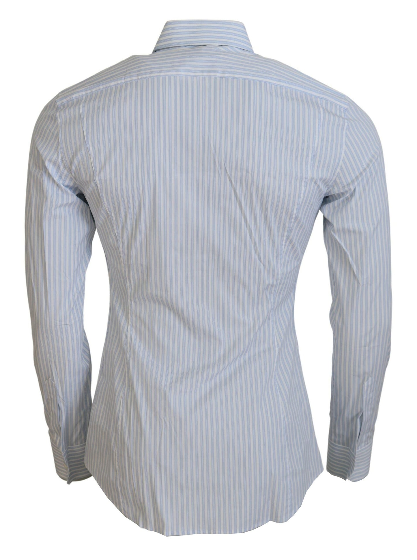 Elegant Striped Cotton Blend Shirt