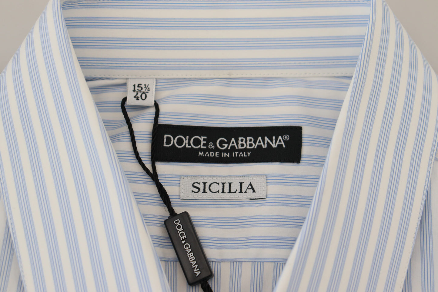 Elegant Striped Cotton Blend Shirt