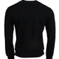 Elegant Embroidered Logo Cotton Sweatshirt