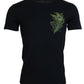 Elegant Dark Blue Cotton Tee