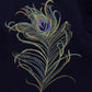 Elegant Dark Blue Cotton Tee