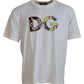 Elegant Black Cotton T-Shirt for Men